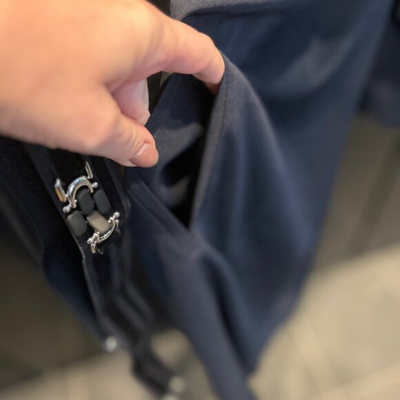 High end French designer HIGH knee length duster blouse - Picture 5 of 9